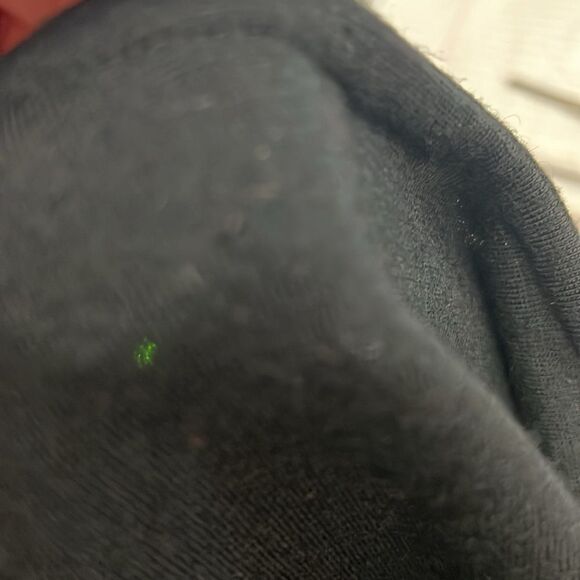 CL Carol Little Dress Sz 6 Black Wool Scoop Neck Long Sleeve Gem Stone Fringe - Picture 13 of 14